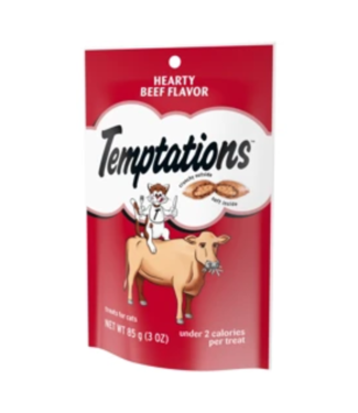Temptations Cat Treat, Beef 3 oz.