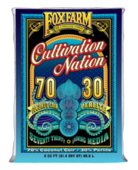 FoxFarm, Cultivation Nation 70-30 Coco/Perlite 2cuft