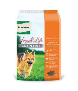 Nutrena Loyall GrainFree All-Stages Beef & Swt Pot. 30#