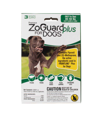 ZoGuard Plus Flea Control Dog 89-132# 3 Pk