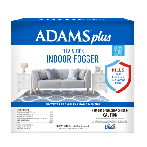 Adams Plus Indoor Fogger 3oz 3 Pack - Waimanalo Feed Supply