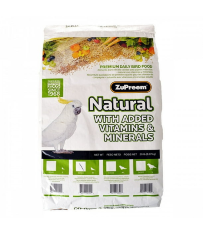 ZuPreem ZuPreem Medium Natural Blend