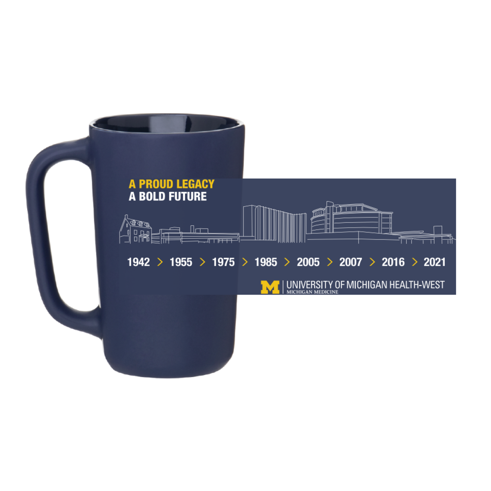 Green Giftz UM Navy Skyline Mug