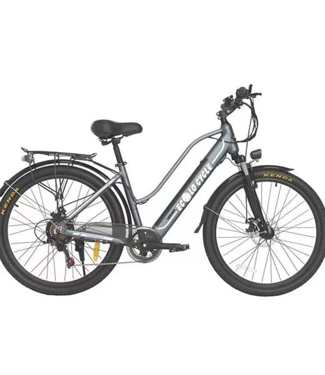 ECOLO CYCLE Vélo électrique monza 24PO 48V 500W rouge