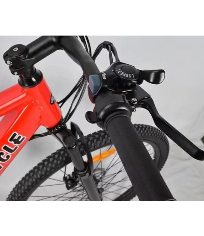 ECOLO CYCLE Vélo électrique flash rouge/blanc 36V 350W