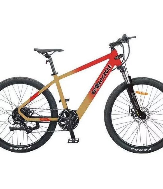 ECOLO CYCLE Vélo électrique flash rouge/blanc 36V 350W