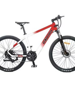 ECOLO CYCLE Vélo électrique flash rouge/blanc 36V 350W