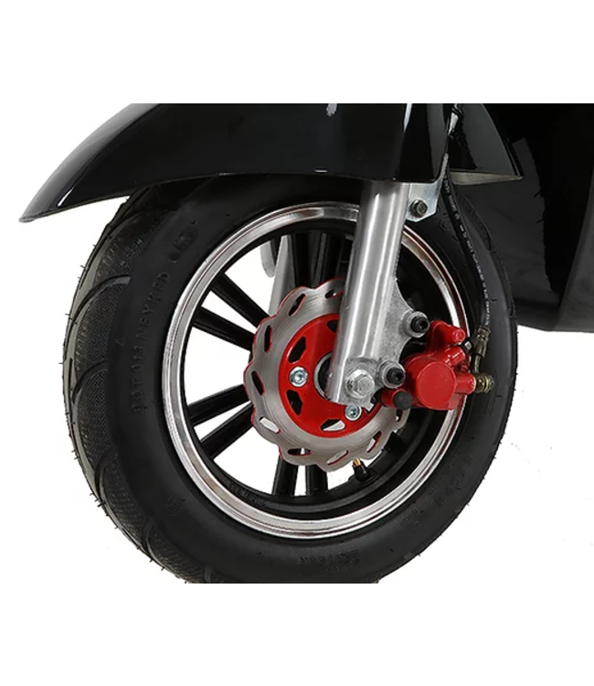 ECOLO CYCLE Triporteur ET3 CLASSIC 60V ROUGE/NOIR