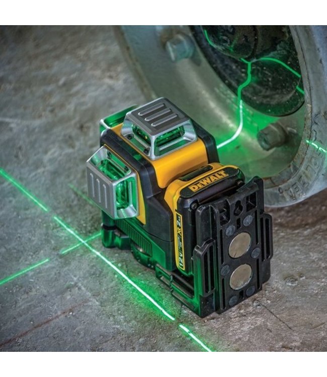 DEWALT Niveau laser à triple faisceau vert linéaire 360 12 V MAX* DW089LG