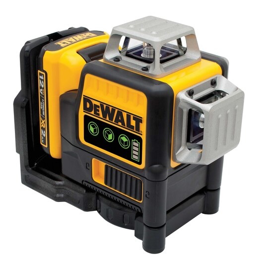 Niveau laser à lignes vertes 3x360° Dewalt