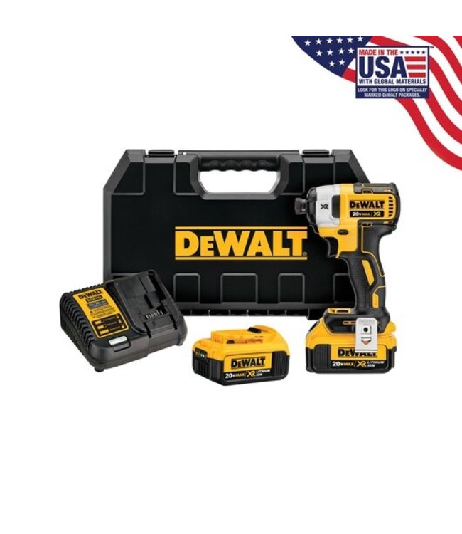 DEWALT DCF887M2 20V MAX BRUSHLESS IMPACT DRILL