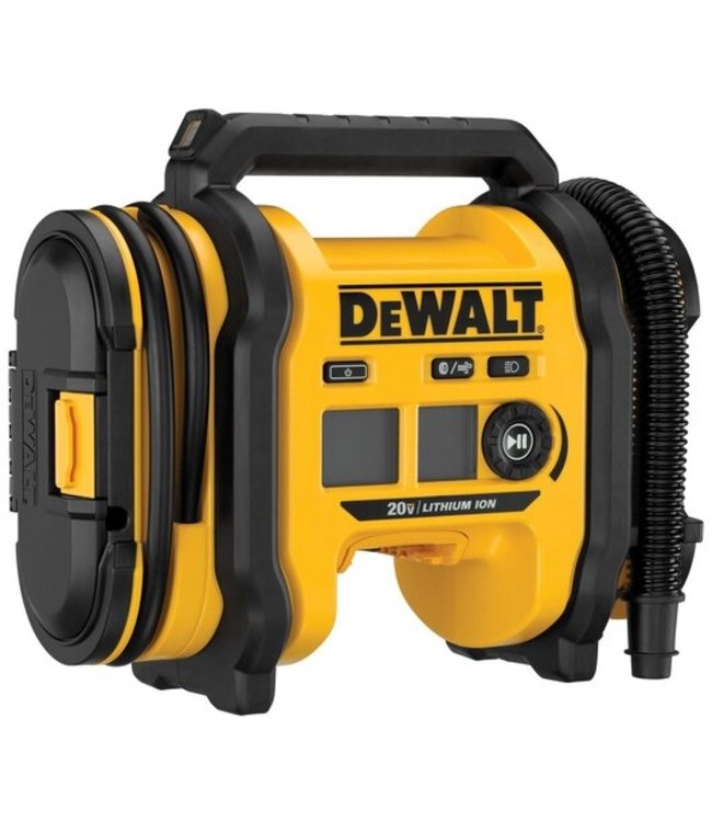 DEWALT Gonfleur à alimentation avec/sans fil 20 V MAX DCC020IB