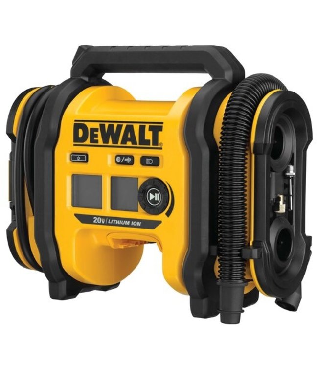 DEWALT Gonfleur à alimentation avec/sans fil 20 V MAX DCC020IB