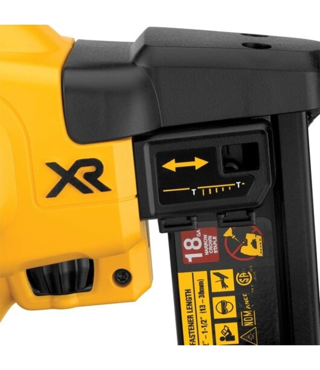 DEWALT Brocheuse à couronne étroite sans fil de calibre 18 20 V MAX* XR(R) DCN681B