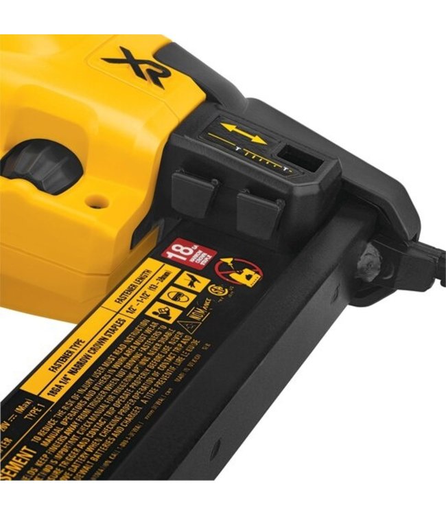 DEWALT Brocheuse à couronne étroite sans fil de calibre 18 20 V MAX* XR(R) DCN681B