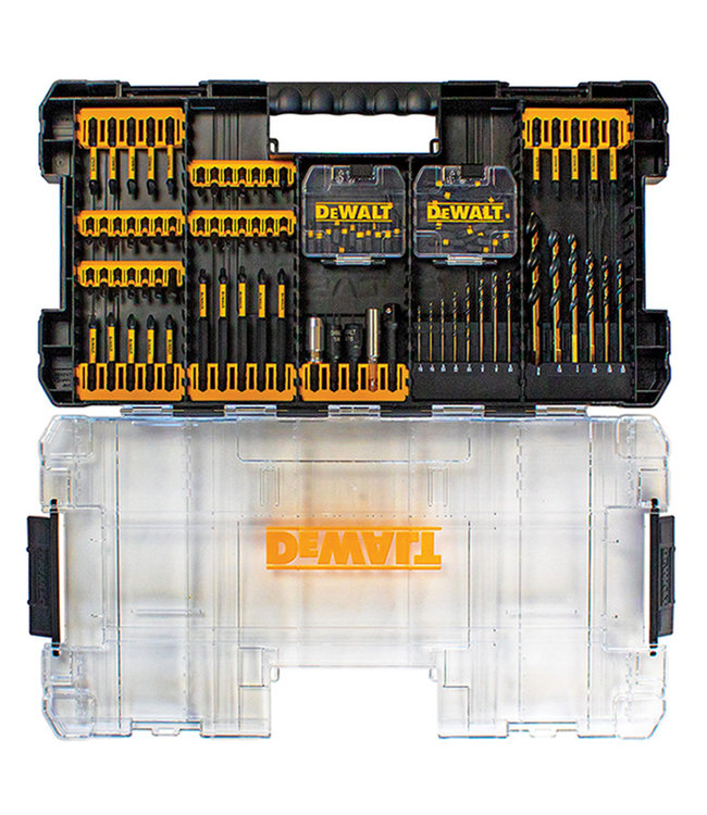 DEWALT Mèches de perceuse DeWalt, Flextorq, embouts de tournevis, 100 pièces DWANGFT