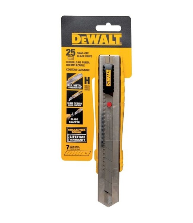 DEWALT Lames couteaux 25mm DWHT11925