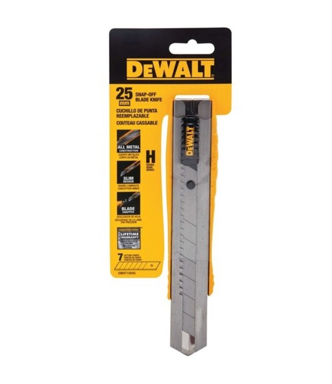 DEWALT Lames couteaux 25mm DWHT11925