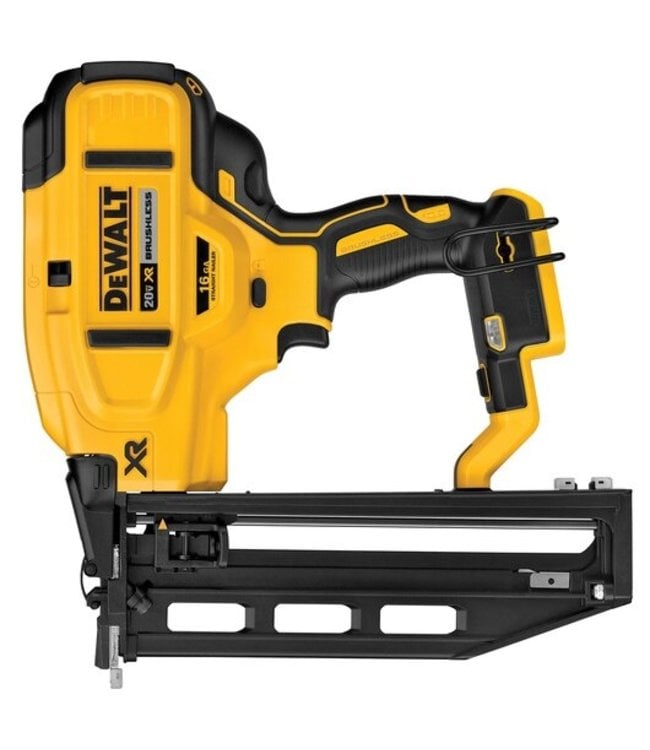 DEWALT Cloueuse de finition droite sans fil de calibre 16 20 V MAX* XR DCN662B