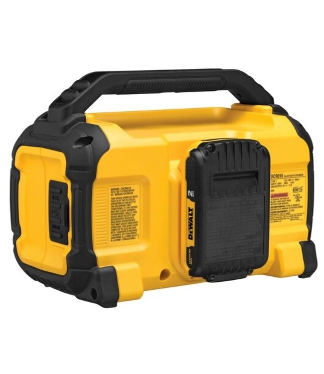 DEWALT Haut-parleur de chantier Bluetooth(R) 12 V/20 V MAX* DCR010