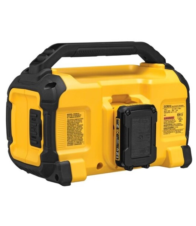 DEWALT Haut-parleur de chantier Bluetooth(R) 12 V/20 V MAX* DCR010