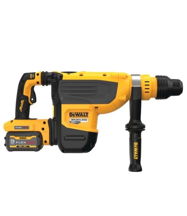 DEWALT Ensemble pour marteau perforateur combiné SDS MAX 1-7/8 PO sans balai et sans fil 60 V MAX* DCH735X2