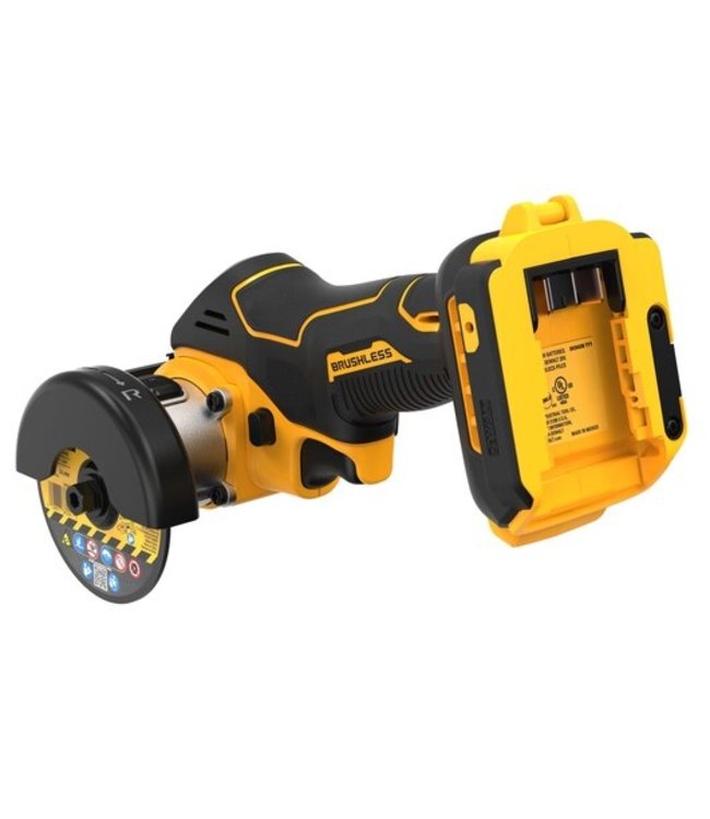 DEWALT Outil de tronçonnage sans fil 20V MAX* XR® de 3 po sans balais DCS438B