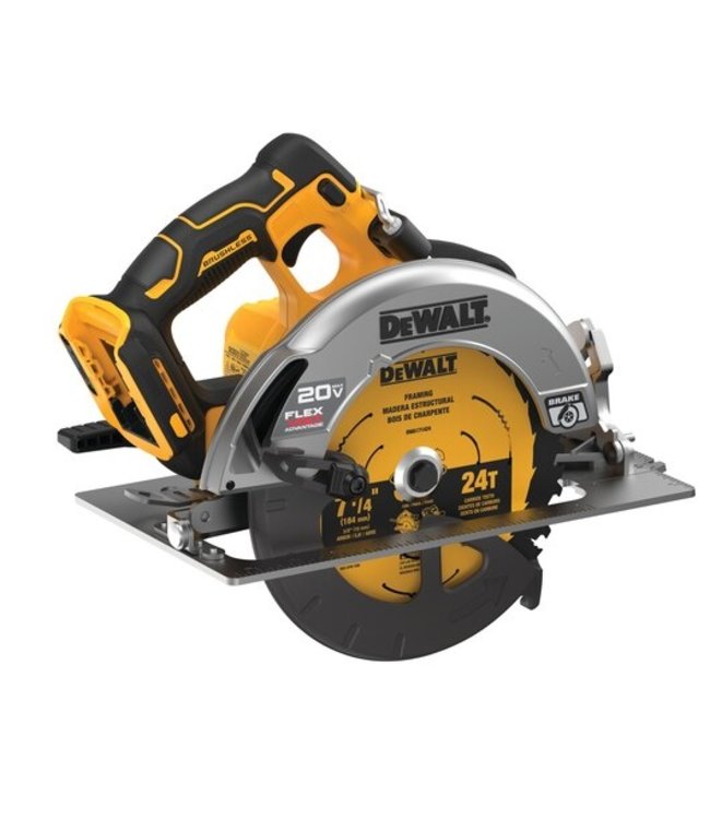 DEWALT Scie circulaire FVA 20V MAX, 7 1/4 PO DCS573B