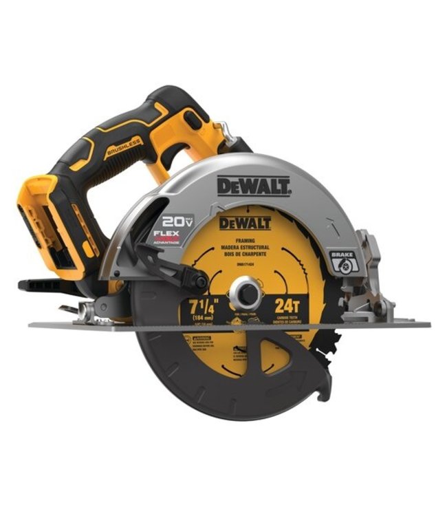 DEWALT Scie circulaire FVA 20V MAX, 7 1/4 PO DCS573B
