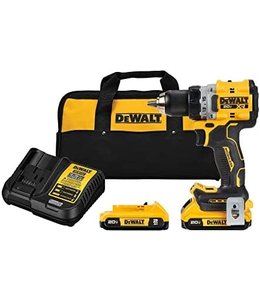 DEWALT Ensemble perceuse/visseuse MAX XR, sans balai sans fil, 1/2", 20VDCD800D2