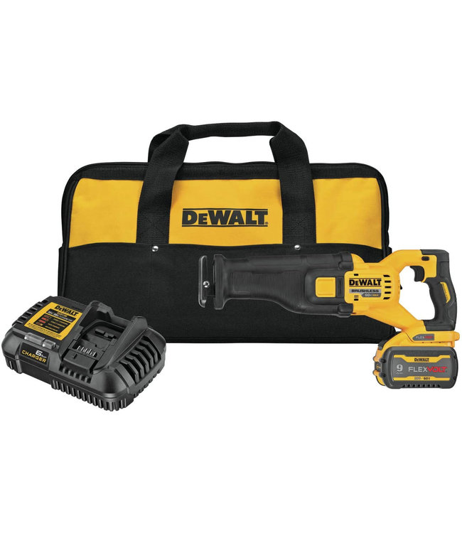 DEWALT Ensemble de scie alternative sans fil et sans fil 60 V MAX* FLEXVOLT(R DCS389X1