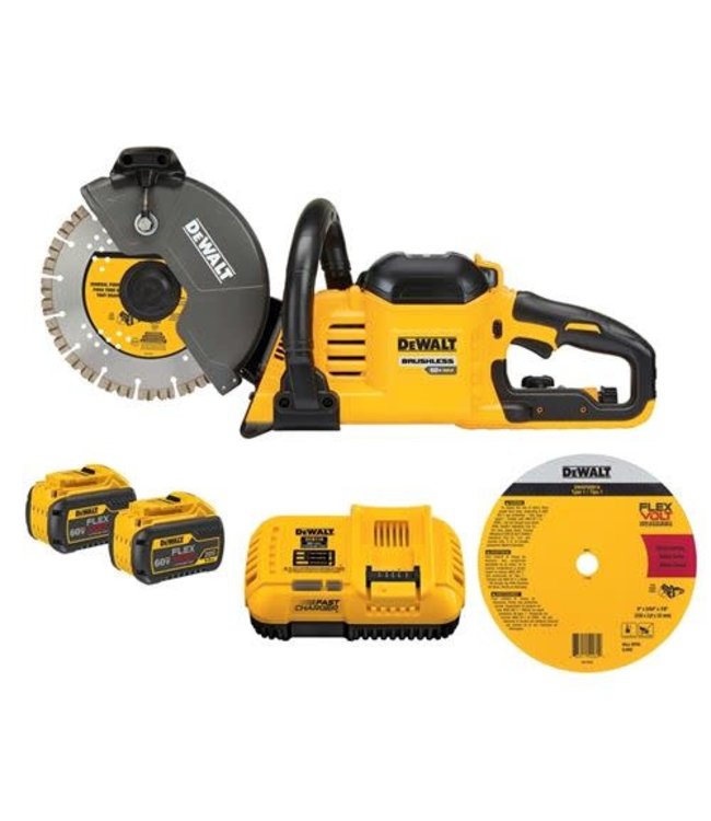 DEWALT Scie à tronçonner sans fil FLEXVOLT 60V MAX sans balais DCS692X2