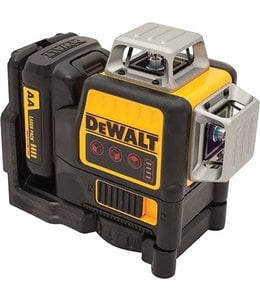 DEWALT Niveau laser à triple faisceau rouge linéaire 360 compatible avec la plateforme 12 V MAX* DW089LR