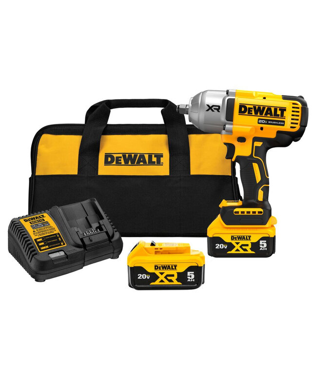 Clé à Chocs DeWALT DCF901P2 (2 x 5,0 Ah DCB115 TSTAK II)]