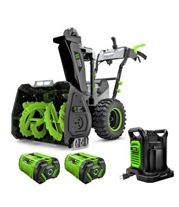 EGO Souffleuse 28'' ( 2 X G3 12 Ah + Chargeur Double) SNT2807