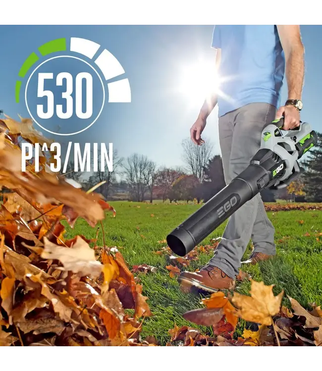 EGO LB5302 SOUFFLEUR 530 CFM (BATTERIE 2.5AH ET CHARG. RÉGULIER)