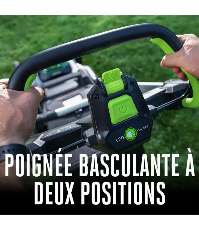 EGO LM2114SP TONDEUSE 21'' (BATTERIE 6AH ET CHARGEUR RÉGULIER)