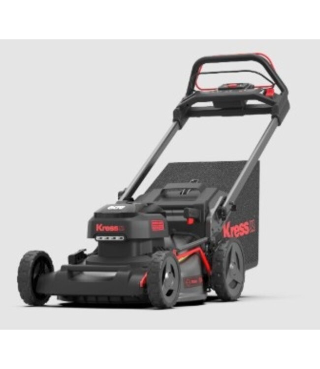 KRESS KG760.1 , Tondeuse a propulsion 60V 21'' (2x batterie 5ah et chargeur 5amp)