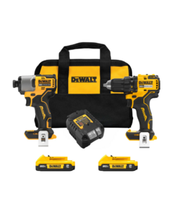 DEWALT DCK227D2 Trousse combo perceuse-visseuse + visseuse à percussion sans fil sans balai 20 V MAX*