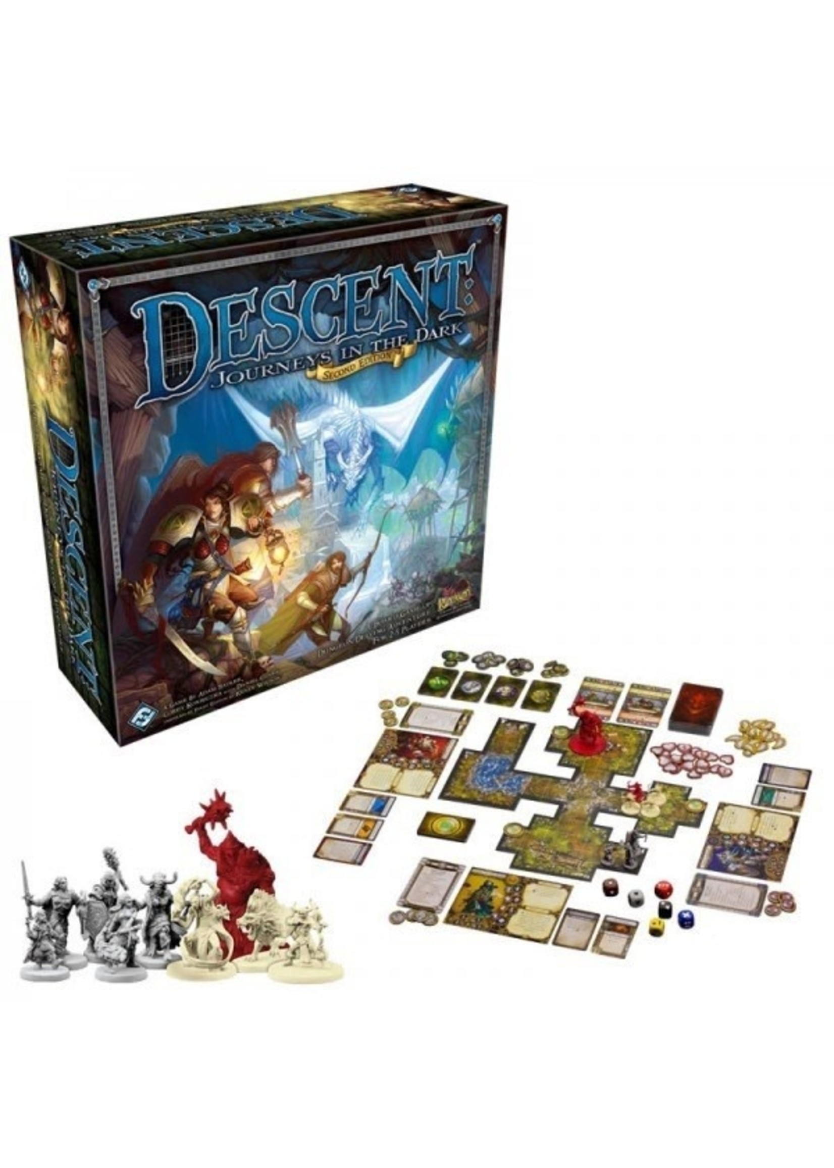 Fantasy Flight Games Descent Journeys in the Dark 2nd Edition