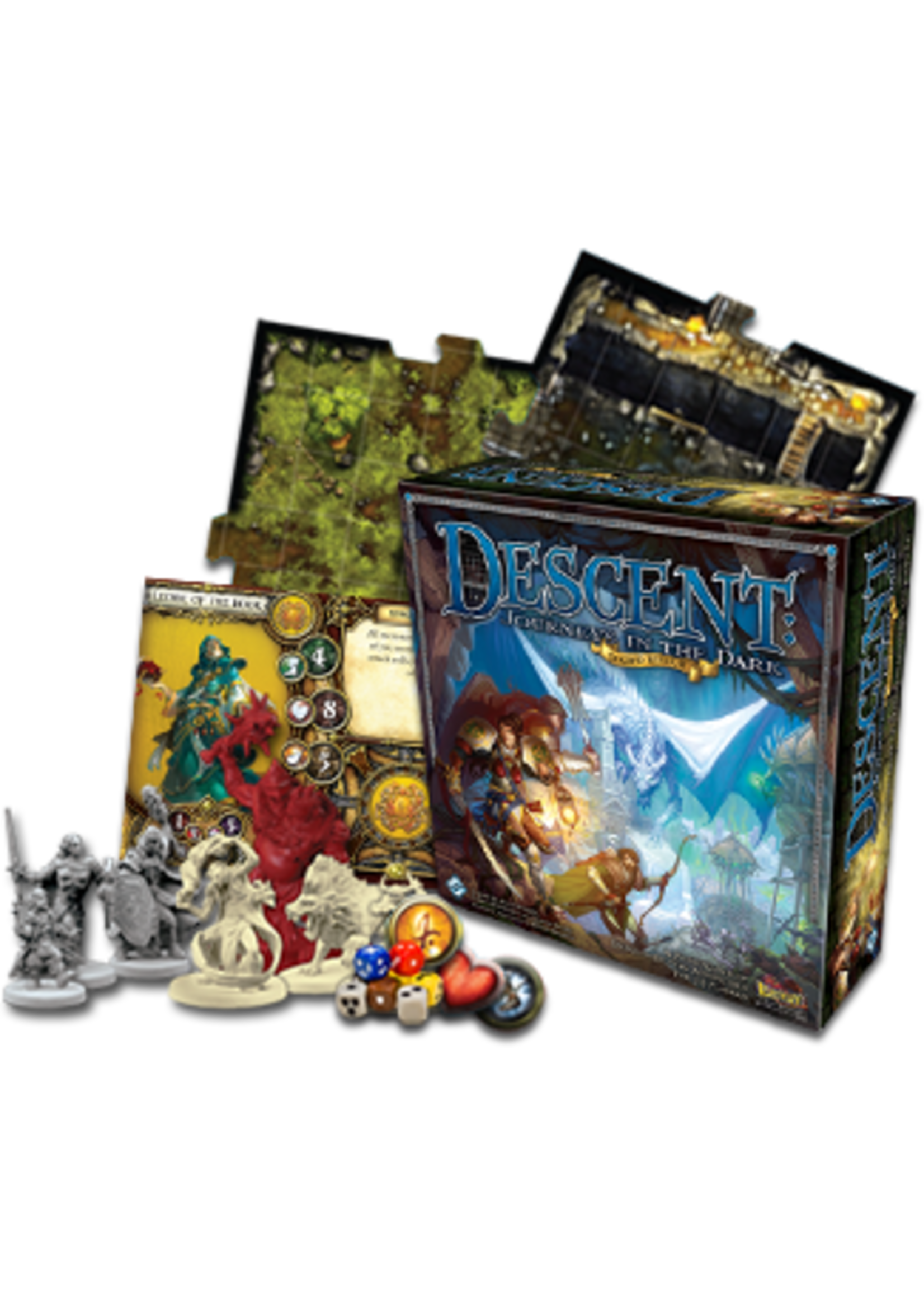 Fantasy Flight Games Descent Journeys in the Dark 2nd Edition