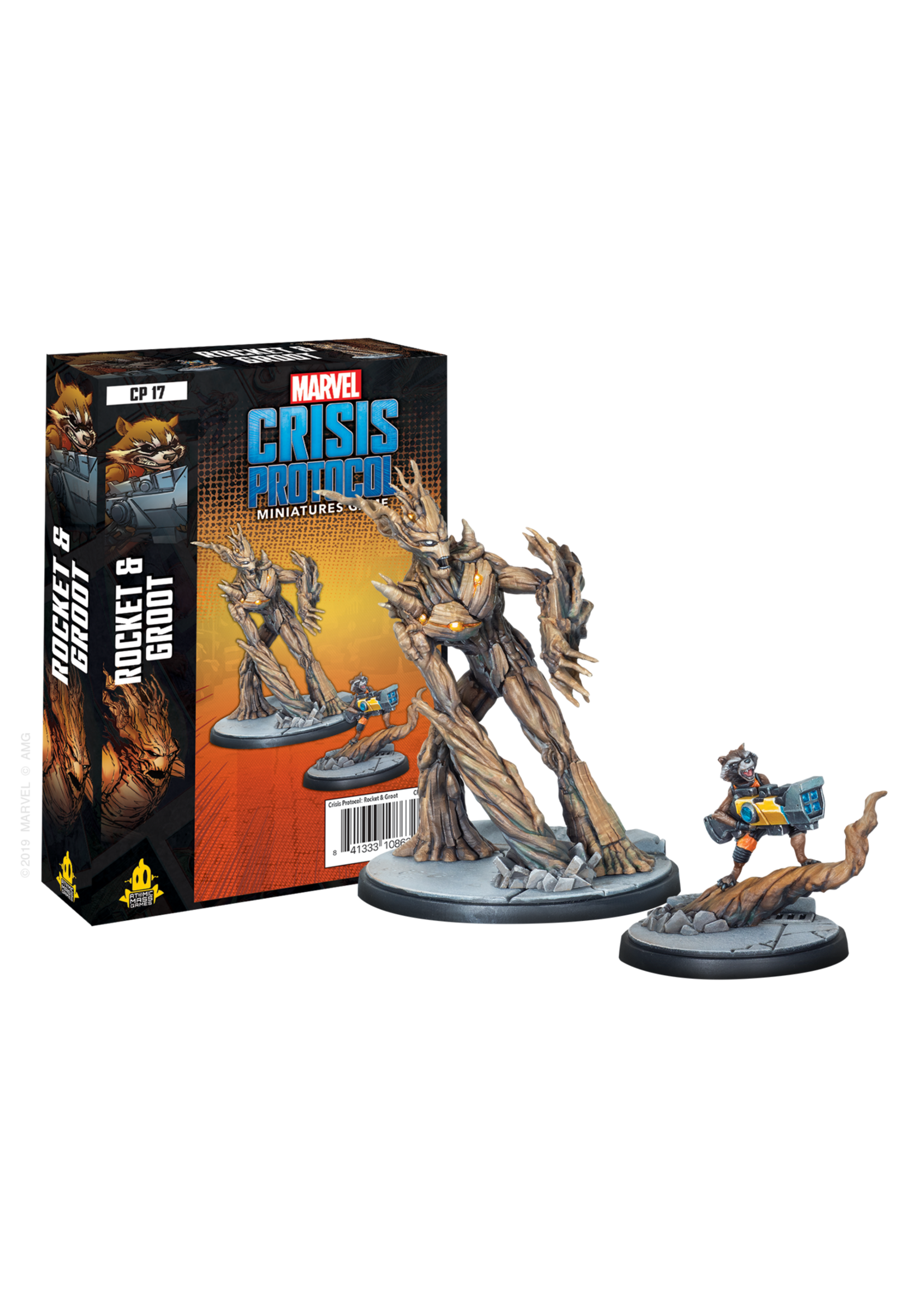 Atomic Mass Games Marvel Crisis Protocol: Rocket & Groot