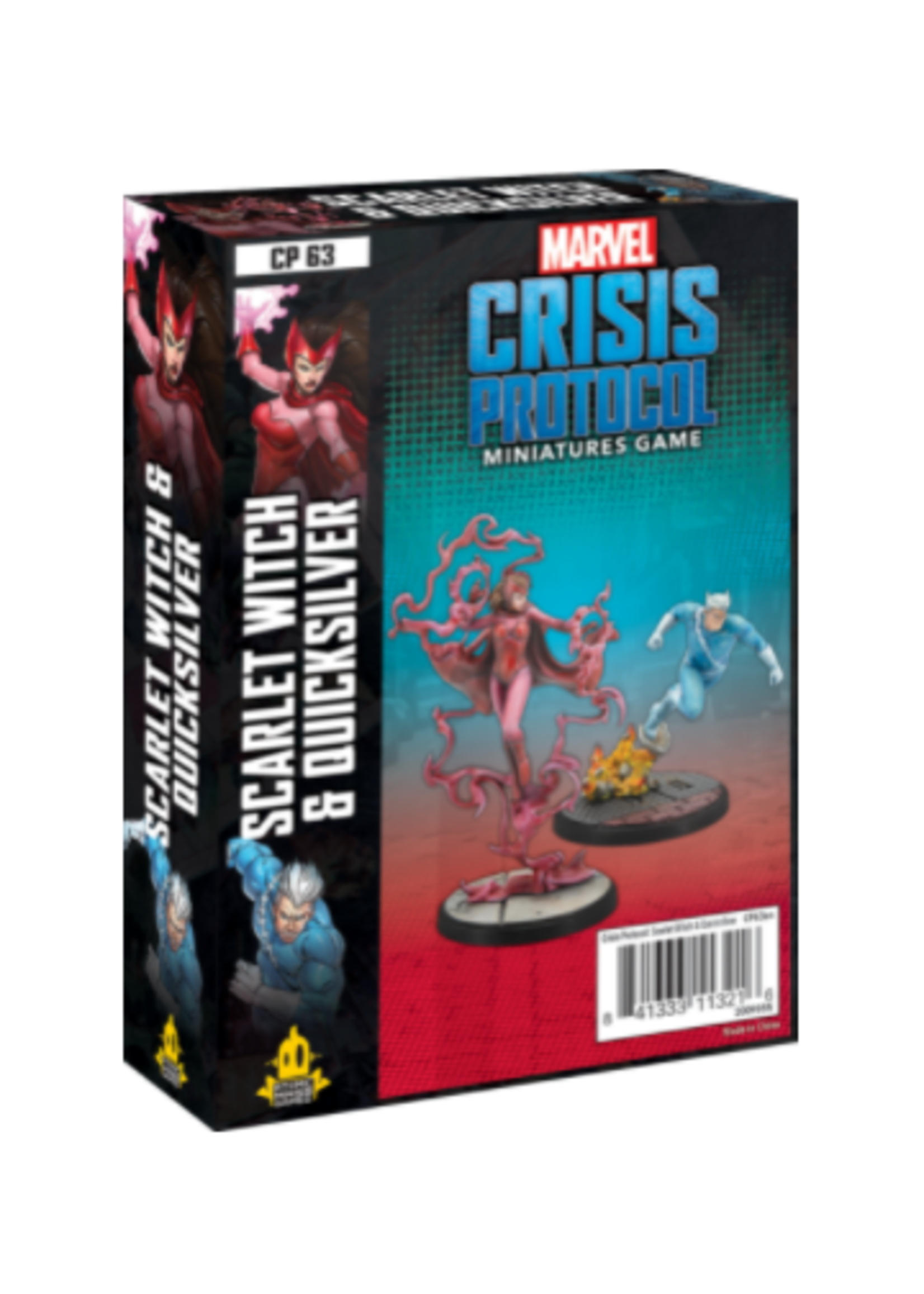 Atomic Mass Games Marvel Crisis Protocol:  Scarlet Witch & Quicksilver