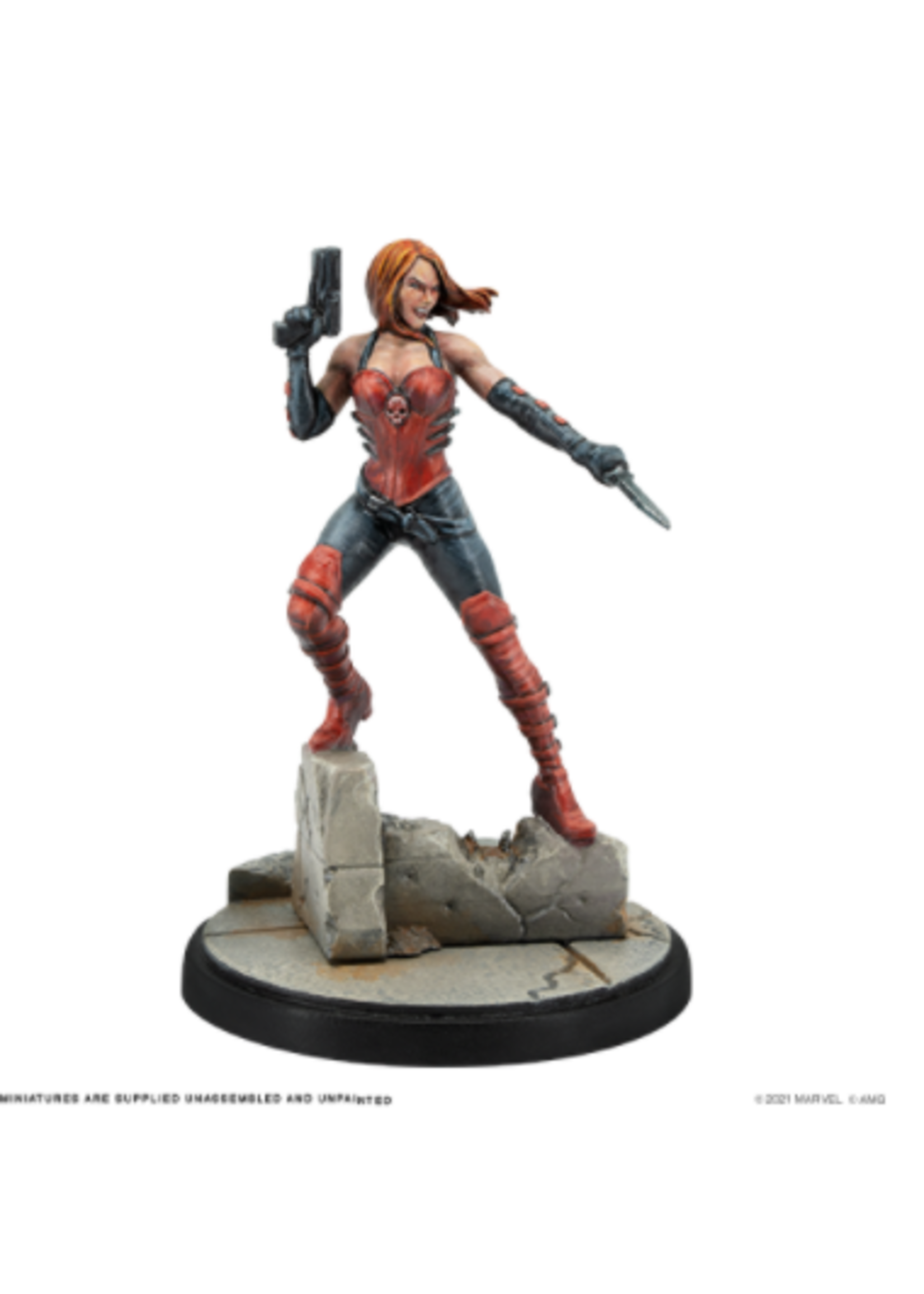 Atomic Mass Games Marvel Crisis Protocol:  Sin & Viper