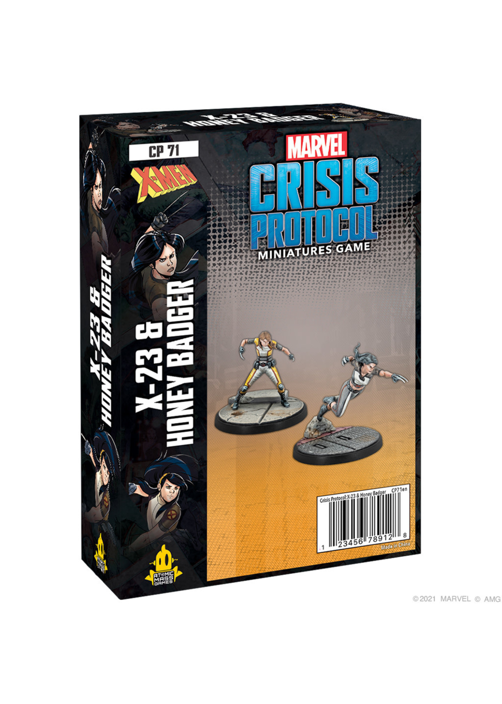 Marvel Crisis Protocol Marvel Crisis Protocol: X-23 & Honey Badger