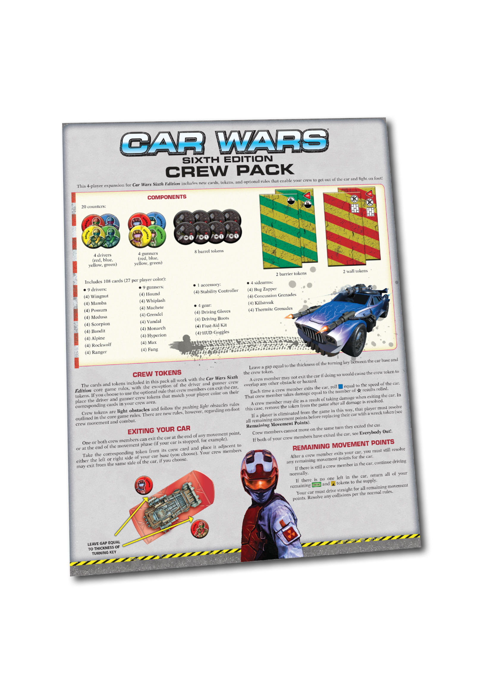 Car Wars Car Wars Crew Pack