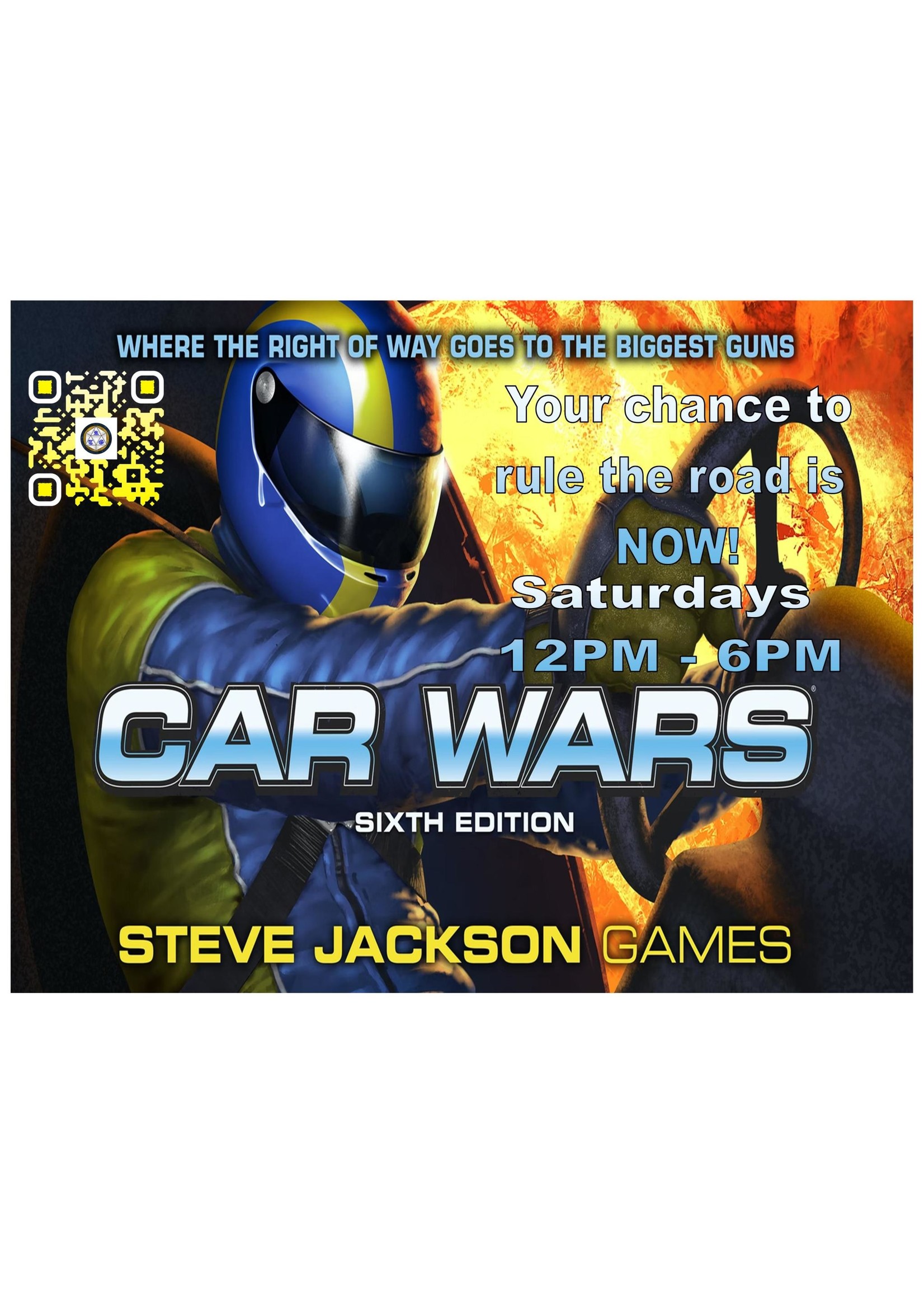 Round Table Games RTG Car Wars Monthly Tournament