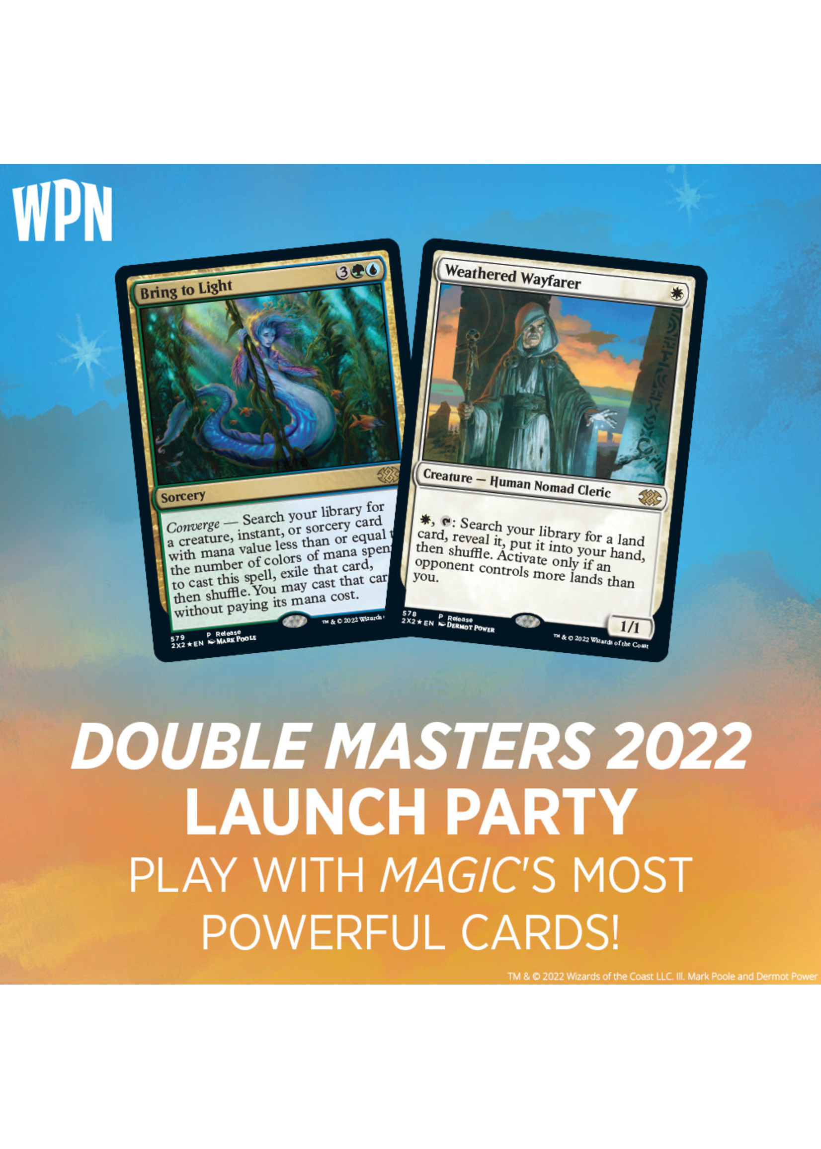 Magic: The Gathering MtG: Double Masters Launch Party Draft