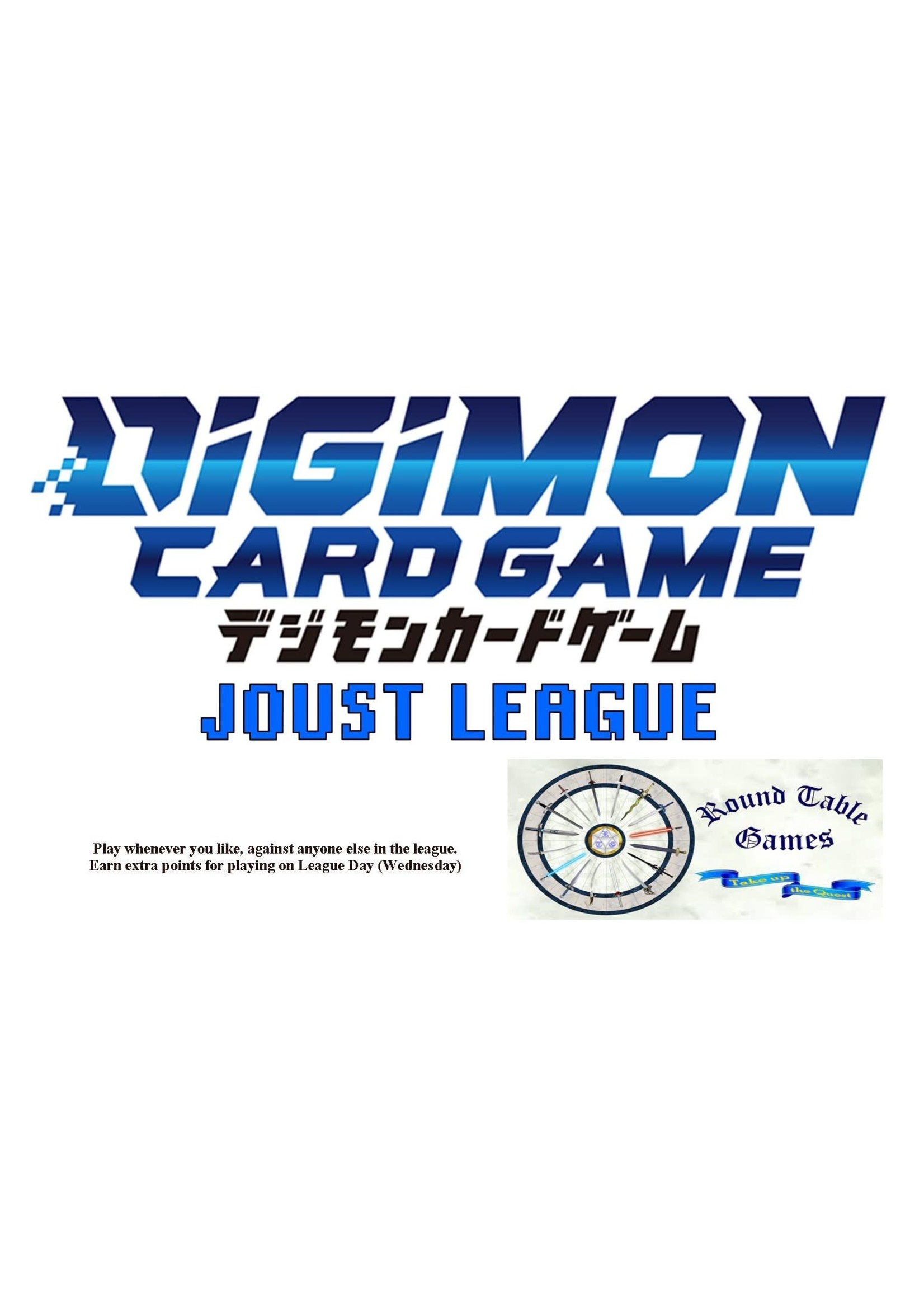 Round Table Games Digimon League daily