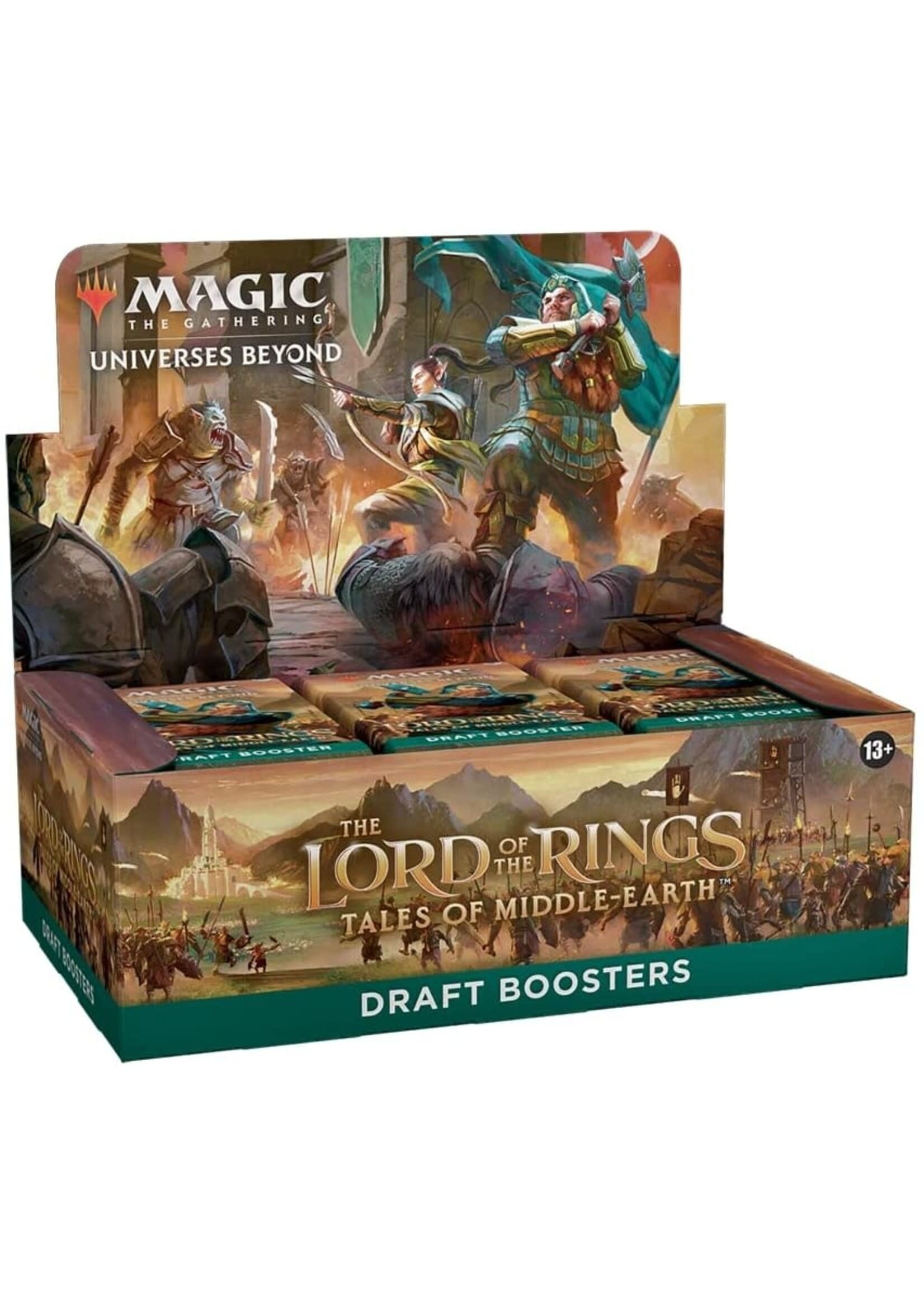 Wizards of the Coast MtG: Lord of The Rings Draft Booster Display Box